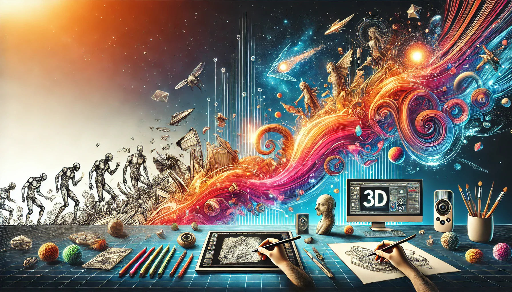 From Imagination to Creation: Unleashing Ideas with 3D Art Services