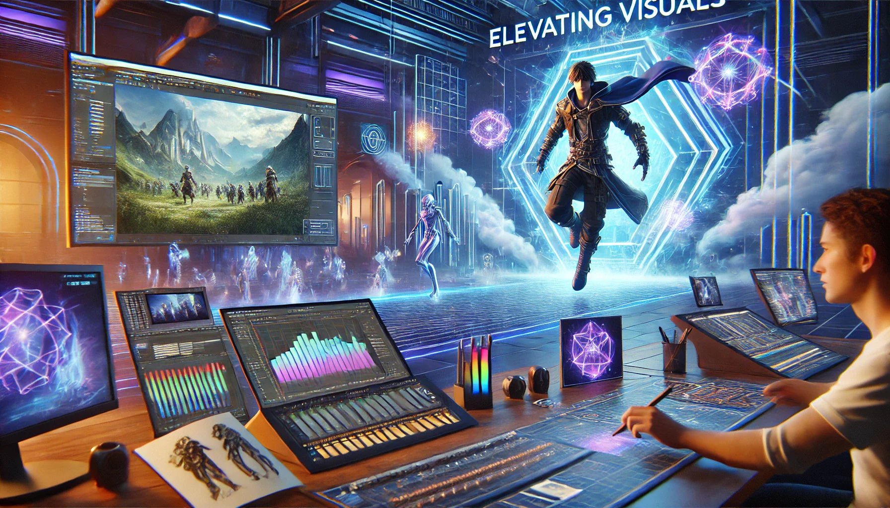 Elevating Visuals: How 3D Animation Enhances Game Development Art – ZVKY