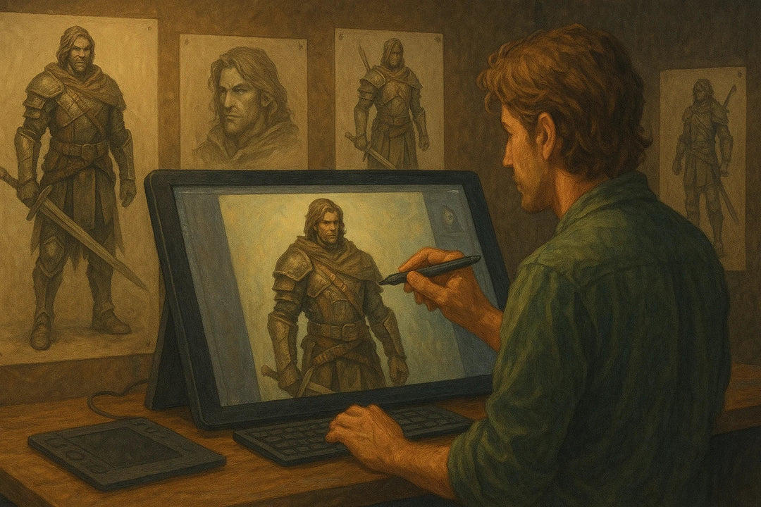 Game Character Design in AAA Games: From Concept to Animation