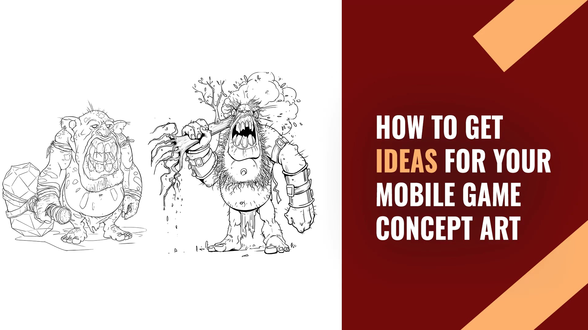 How to get Ideas for your Mobile Game Concept Art